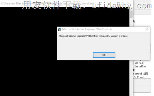 microsoft internet exporer webcontrols requires iis version 5 or later