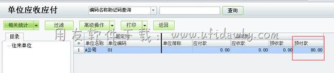进行单位间的应收冲应付操作图示