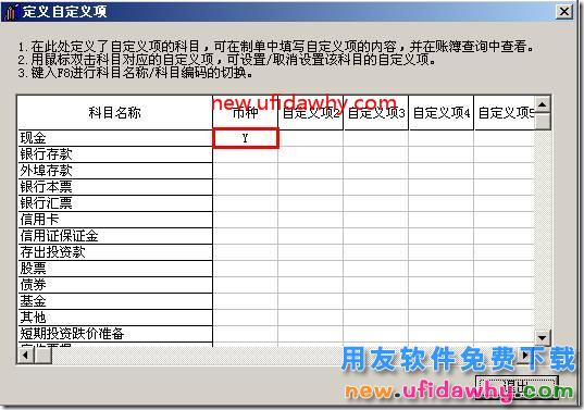 用友T3软件填制凭证可不可以录入自定义项？ 用友T3 第10张