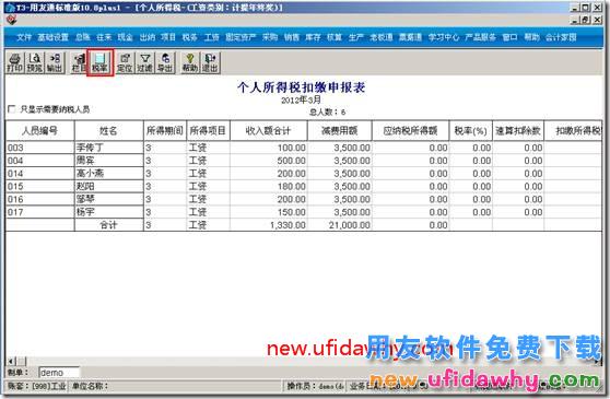 用友T3如何修改所得税扣缴基数？ 用友T3 第3张