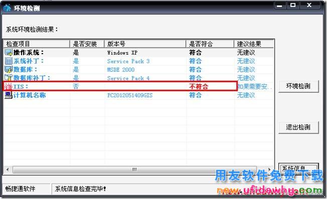 安装用友通T3软件时提示“IIS不符合”？ 用友T3