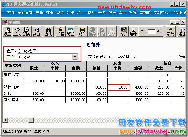 用友T3软件按仓库核算与按部门核算的区别？ 用友T3 第6张