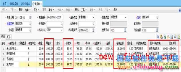 用友畅捷通T+11.51销售单品返现的图文操作教程 T+产品 第6张